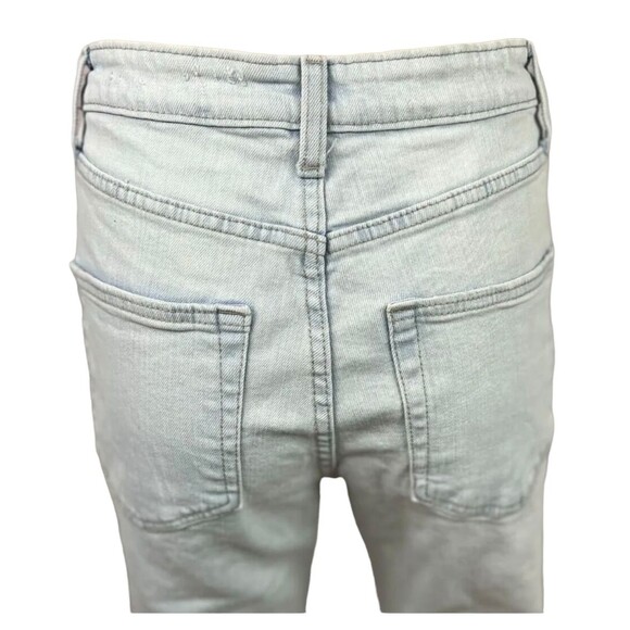 Wild Fable Highest Rise Mom Jeans Size 2 Light Distressed Denim 80s 90s - Picture 5 of 13